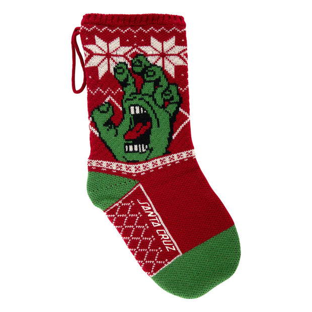 Santa Cruz - Screaming Stocking - Red / Green