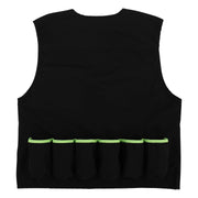 Creature - Gravette Cut & Tie Utility Fishing Vest - Black