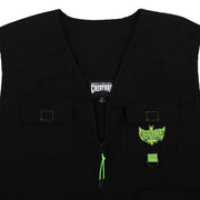 Creature - Gravette Cut & Tie Utility Fishing Vest - Black