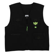 Creature - Gravette Cut & Tie Utility Fishing Vest - Black