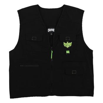 Creature - Gravette Cut & Tie Utility Fishing Vest - Black - Board Of Missoula