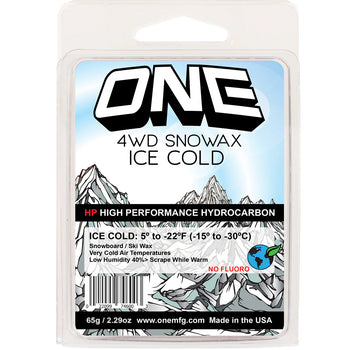 One Ball Jay - 4WD Ice Cold Snowboard Wax - 165g