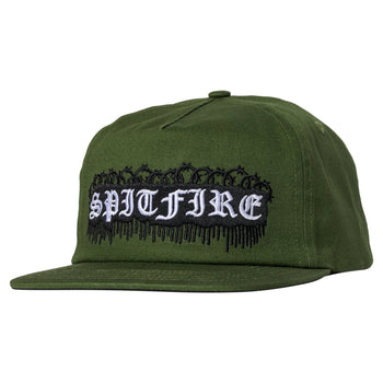 Spitfire - Old E Barbed Snapback Hat - Olive