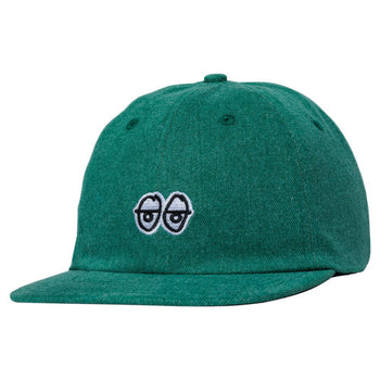 Krooked - Eyes Strapback Denim Hat - Green