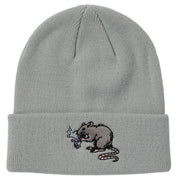 Real - Street Cleaner Cuff Beanie - Silver