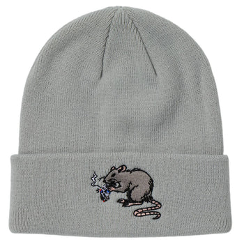 Real - Street Cleaner Cuff Beanie - Silver - Board Of Missoula