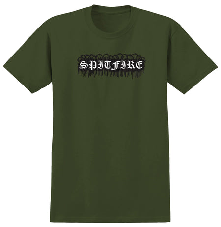 Spitfire - Old E Barbed T-Shirt - Military Green