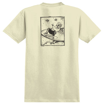 Antihero - Hewitt Lance T-Shirt - Cream / Black