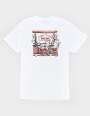 Dark Seas - Bar Stool T-Shirt - White