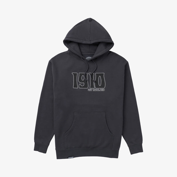 1910 - Hero's III Pullover Hoodie - Vintage Black