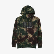 1910 - Hero's III Pullover Hoodie - Tie Dye Camo