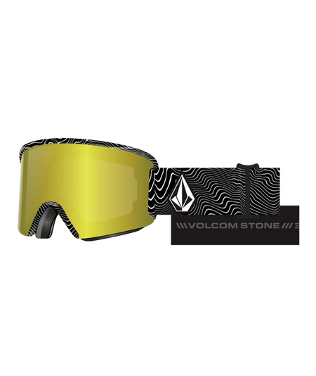 Volcom - Garden 2 Goggles Op Art - Gold Chrome