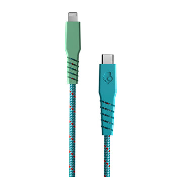 Skullcandy - Line+ Braided Charging Cable - USB-C to Lightning