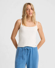 Volcom - Lived In Rib Tank - Star White