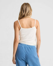 Volcom - Lived In Rib Tank - Star White