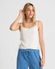 Volcom - Lived In Rib Tank - Star White