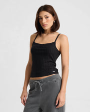 Volcom - Lived In Rib Tank - Vintage Black