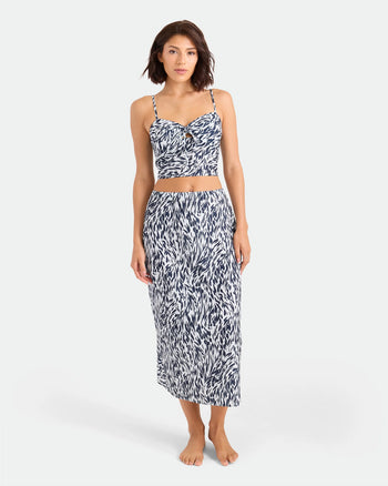 Volcom - Coco Ho Sandy Parts Skirt - Blue Drift