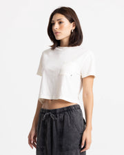 Volcom - Butterfly Ring Pocket Dial T-Shirt - Marshmallow