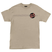 Godzilla x Santa Cruz - Destroyer Stripes T - Shirt - Sand