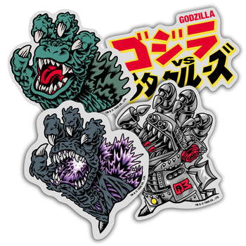 Godzilla x Santa Cruz - Stickers