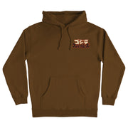 Godzilla x Santa Cruz - Godzilla Hand Hoodie - Brown