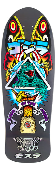 Godzilla x Santa Cruz - Mothra Natas 10.538" Deck