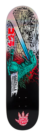 Godzilla x Santa Cruz - O'Brien Reaper 8.25" Deck