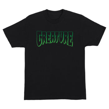 Creature - Logo Outline T-Shirt - Black