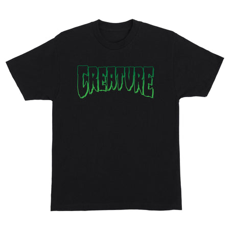 Creature - Logo Outline T-Shirt - Black