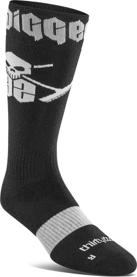 ThirtyTwo - Diggers Merino Sock - Black/White