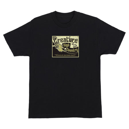 Creature - High Country T-Shirt - Black