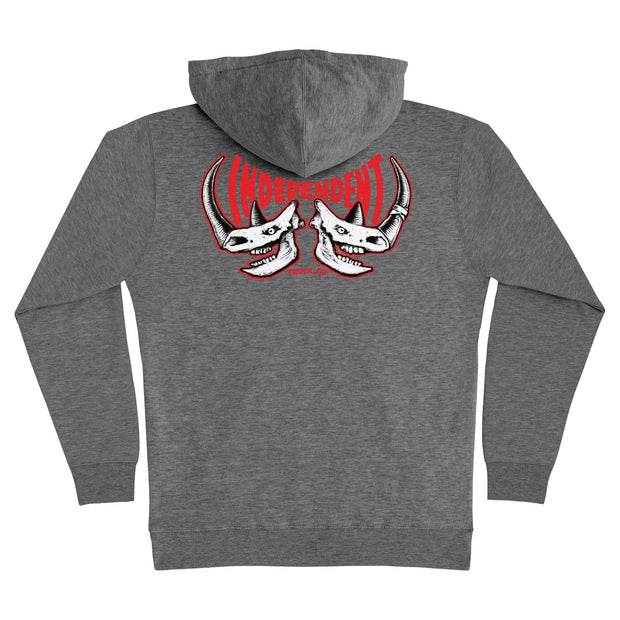 Independent - Rhino Heavyweight Hoodie - Gunmetal Heather