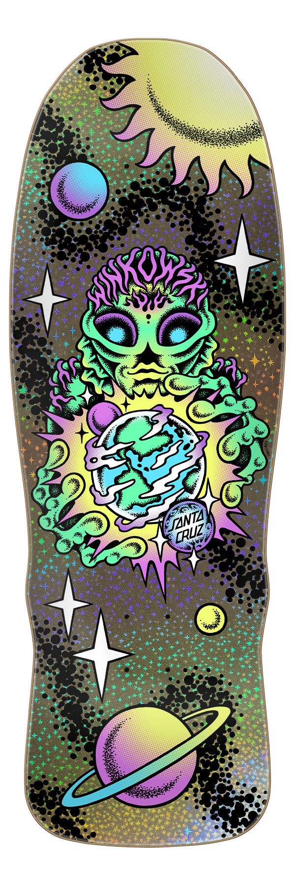 Santa Cruz - Wincowski Cosmic Pro Shaped 10.35" Deck
