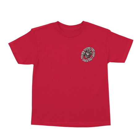 Santa Cruz x Pokemon - TCG Hand Youth T-Shirt - Red - Board Of Missoula