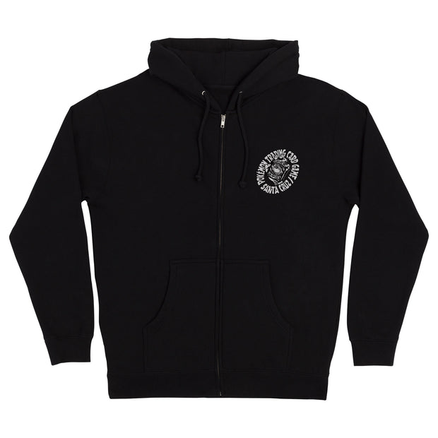 Santa Cruz x Pokemon - TCG Hand Zip Hoodie - Black - Board Of Missoula