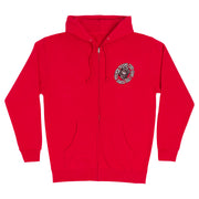 Santa Cruz x Pokemon - TCG Hand Zip Hoodie - Red - Board Of Missoula
