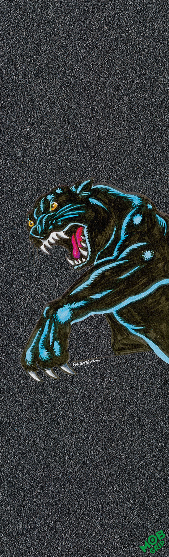 Mob - Santa Cruz Natas Sketch Panther Grip Tape - 11"