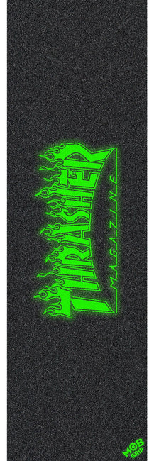 Mob Grip - Flame Glow Logo Grip Tape - 10"