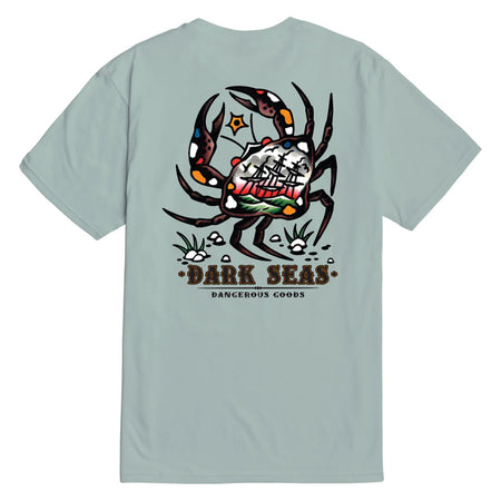 Dark Seas Division - Crab King T-Shirt - Dusty Blue