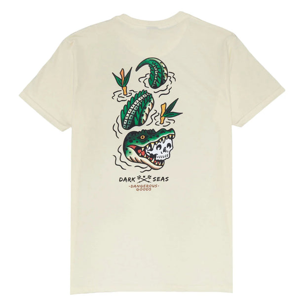 Dark Seas Division - Bite First T-Shirt - Cream