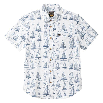Dark Seas Division - Mainsail Woven Shirt - White