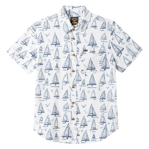 Dark Seas Division - Mainsail Woven Shirt - White