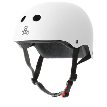 Triple 8 - The Certified Sweatsaver Helmet - White Rubber