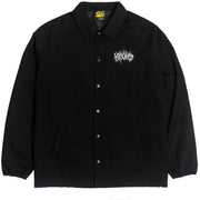 Krooked - Necro Script Jacket - Black