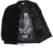 Krooked - Necro Script Jacket - Black