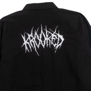 Krooked - Necro Script Jacket - Black