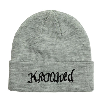 Krooked - Double OK Script Hat - Grey