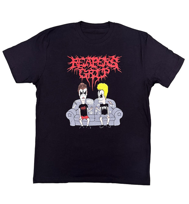 Reapers Grip - More Metal MORE METAL T-Shirt - Black