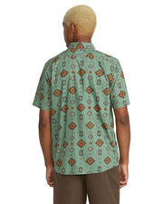 Volcom - Desert Dobby Button Up Shirt - Light Olive